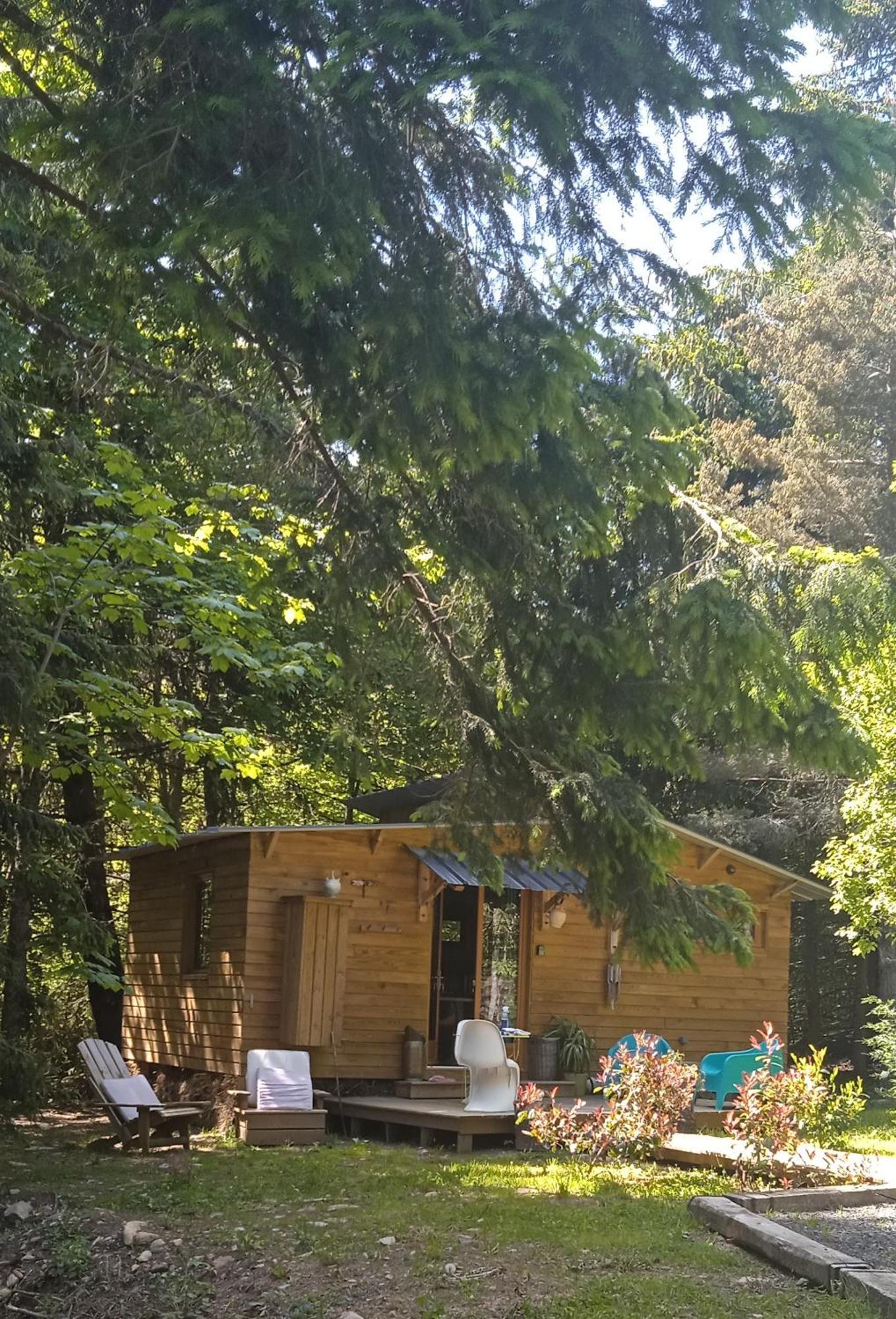 Chalet Libellule Domaine De La Mamounette Champclause Екстериор снимка
